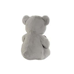 Plüss maci szívvel 25x30x37 cm 3 féle