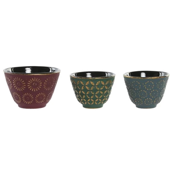 Pohár öntöttvas 8x8x5,5 cm 3 féle