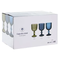 Pohár szett 8,8x8,8x16,3 cm S/6