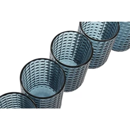 Pohár szett 8x8x13 cm S/6