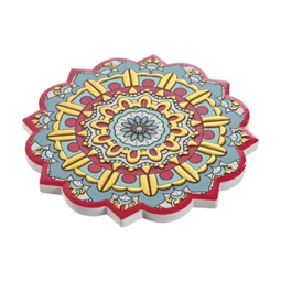 Poháralátét Mandala 11x11x0,5 cm 12 féle