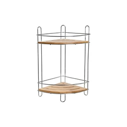 Polc falra krómozott zuhany 19,5x19,5x36,5 cm