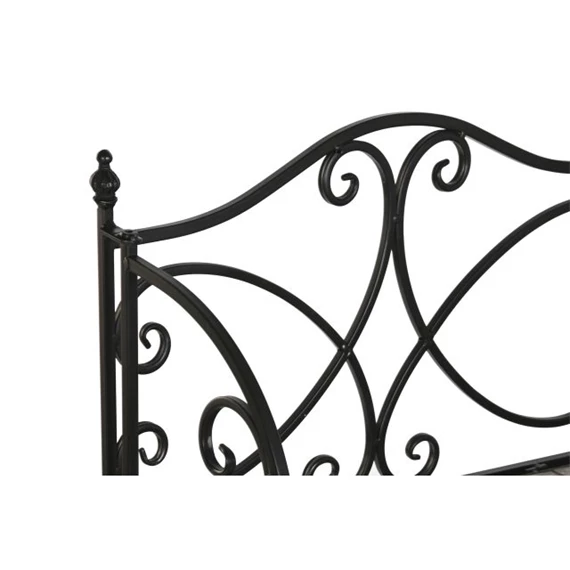 Polc kovácsoltvas, mozaik mintával 54x29x121 cm