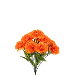 Selyemvirág Szegfű csokor 12 szál, 45 cm