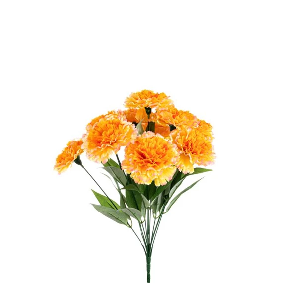 Selyemvirág Szegfű csokor 12 szál, 45 cm