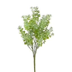 Selyemvirág ág apró levelekkel 36 cm