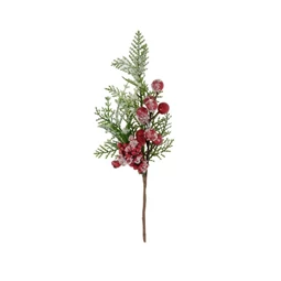 Selyemvirág ág bogyós 26 cm