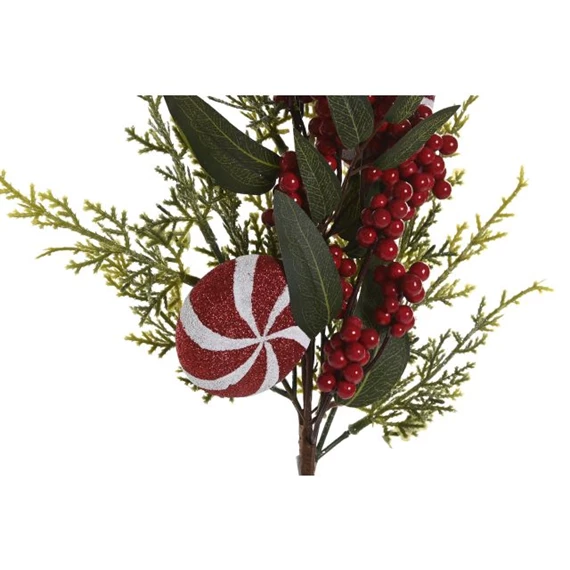 Selyemvirág ág, bogyós 20x20x56 cm