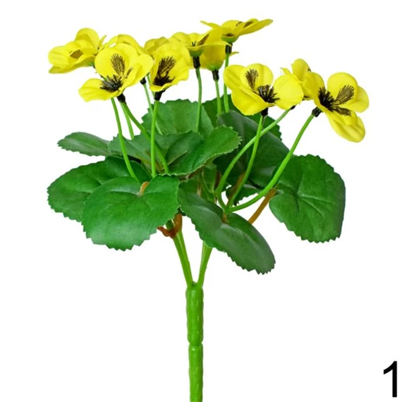 Selyemvirág árvácskacsokor 20 cm 3féle