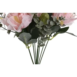 Selyemvirág csokor Peonia 24x24x41 cm 3 féle