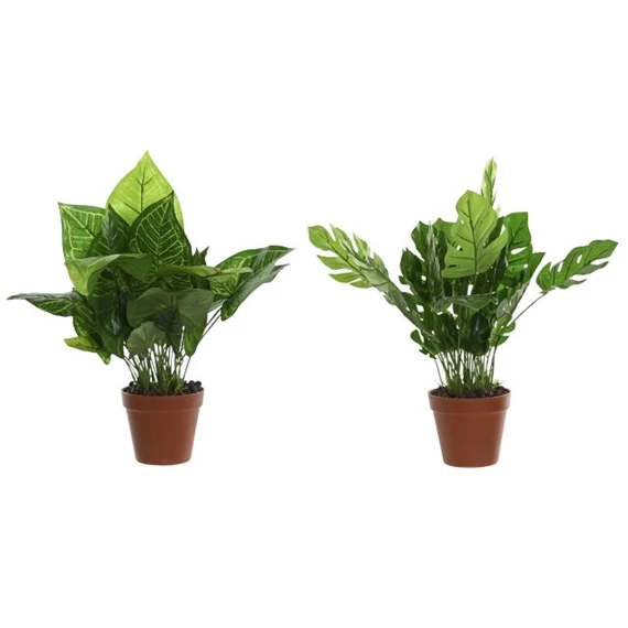 Selyemvirág kaspóban 20x20x45 cm 2 féle