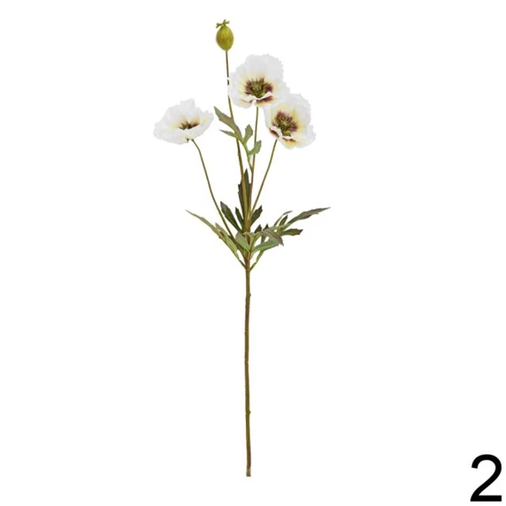 Selyemvirág pipacs 68 cm 5féle