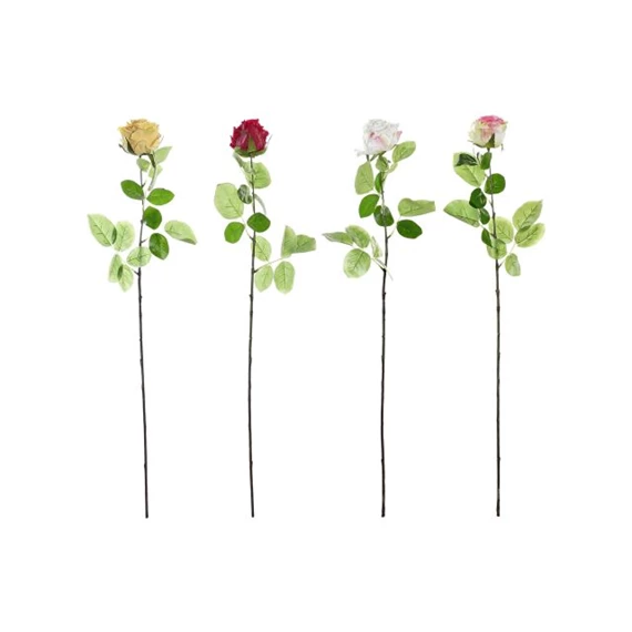 Selyemvirág Rózsa 15x15x83 cm 4 féle