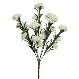 Selyemvirág szegfű csokor 38 cm