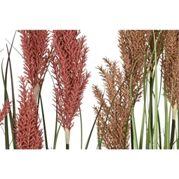 Selyemvirág Tollborzfű cserepes 35x35x120 cm 2 féle