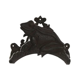 Slagtartó öntöttvasból, békával 24,5x14x17 cm