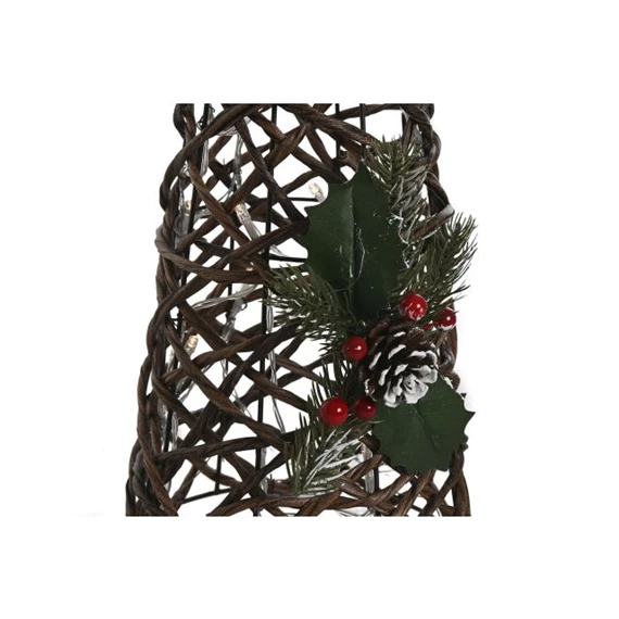 Stilizált fenyő szett 50 LED-es 20x20x80 cm