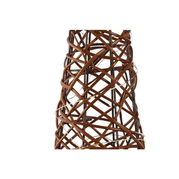 Stilizált fenyő szett, LED-es 20x20x80 cm S/3