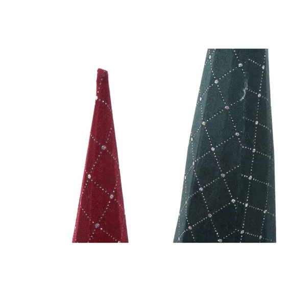 Stilizált fenyő szett 10x1x60 cm S/3