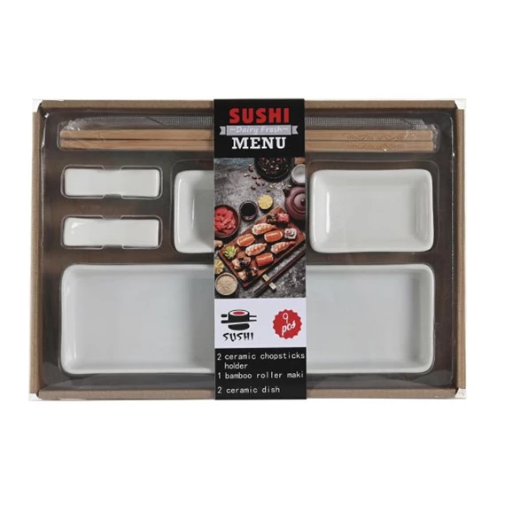 Sushi szett 24x7x2 cm S/7