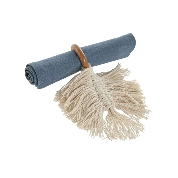 Szalvétagyűrű makramé 13x1x18 cm S/4