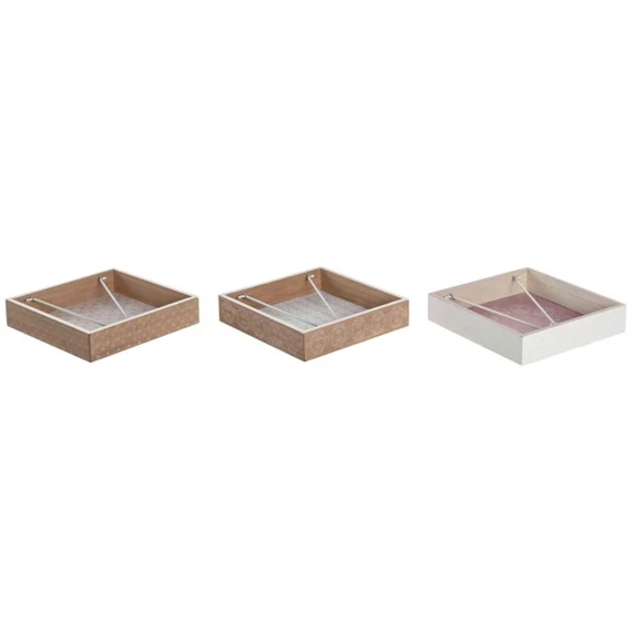 Szalvétatartó 18x18x4 cm 3 féle