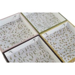 Szalvétatartó 18x18x4 cm 4 féle