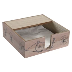 Szalvétatartó 18x18x6 cm 2 féle