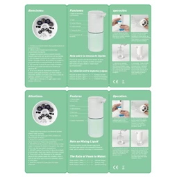 Szappantartó 7,5x10x19,5 cm 600 ml