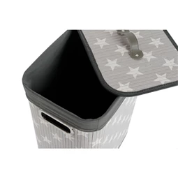 Szennyestartó szett csillagos 40x30x60 cm S/3