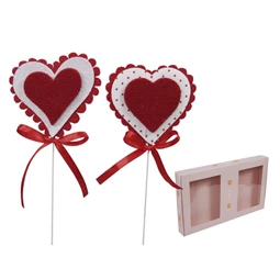 Szív betűzős 8x7,5 cm S/18