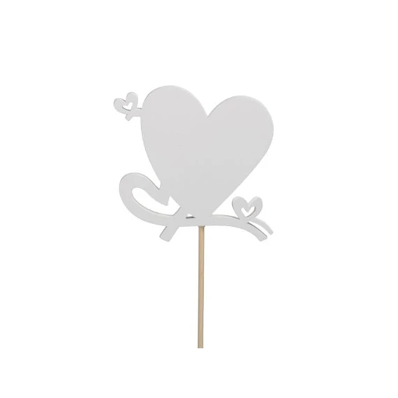 Szív kis szívekkel, betűzős 7,5x7,5 cm S/9