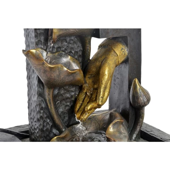 Szökőkút Buddha 21x19x27 cm 2 féle