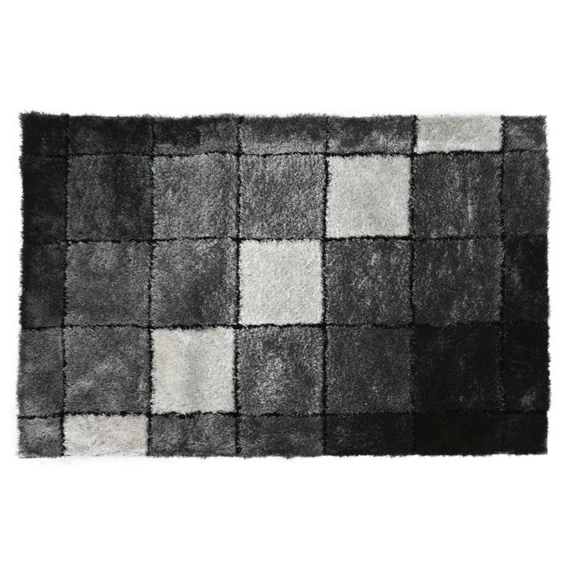 Szőnyeg négyzet mintás 160x230x2 cm