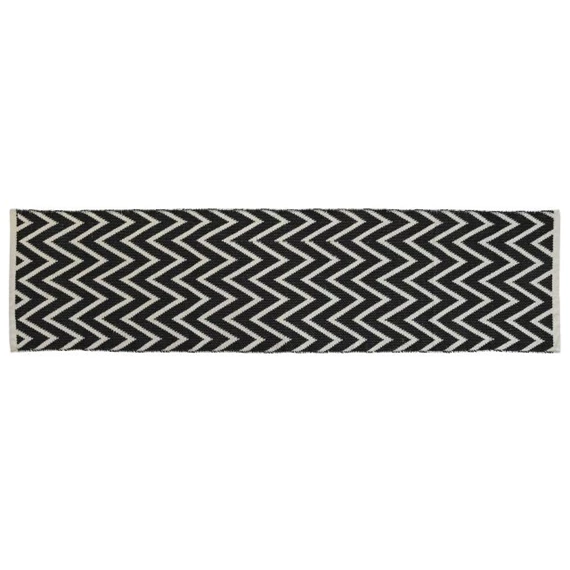 Szőnyeg zigzag mintás 60x240x1 cm