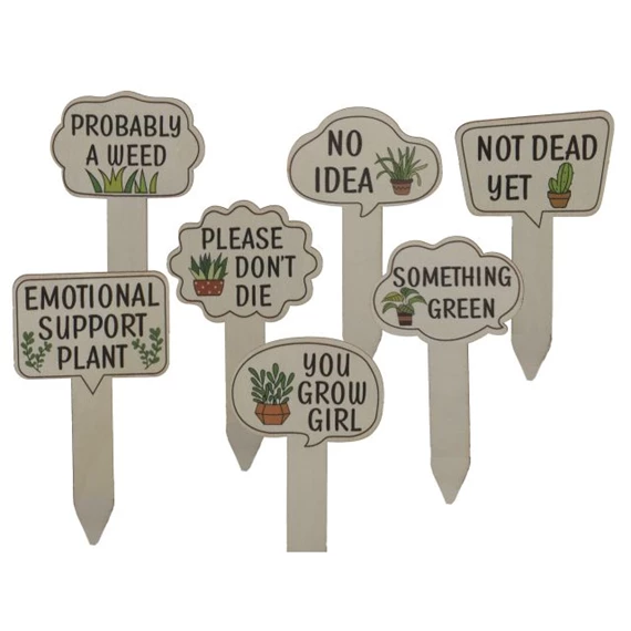 Tábla felirattal 12,5 cm S/7