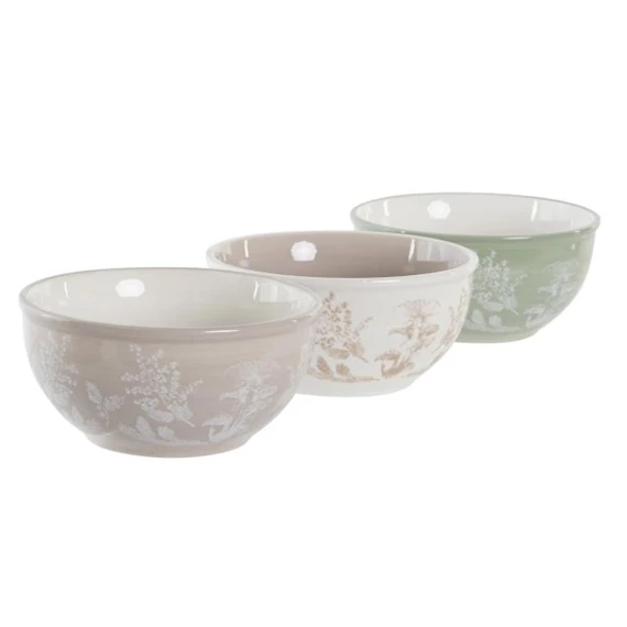 Tál 14x14x7 cm 600 ml 3 féle