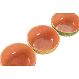 Tál 12,5x12,5x5,5 cm 3 féle