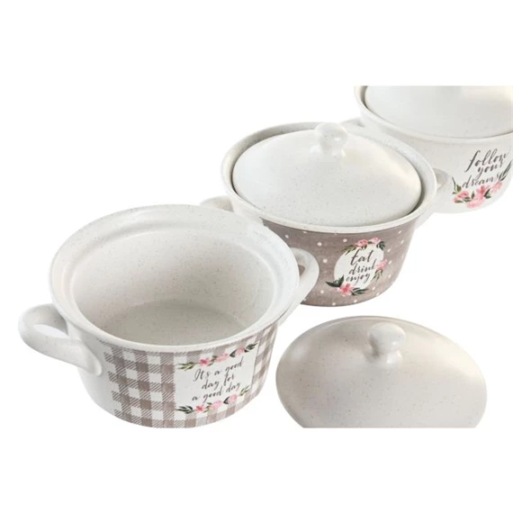 Tál tetővel 16,5x13x9 cm 3 féle