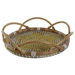 Tálca dekoráció 40x40x8 cm