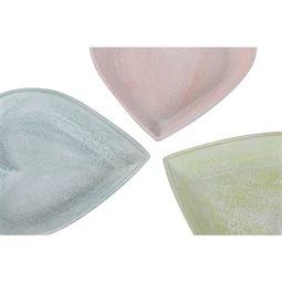 Tálca szett szív alakú 25x25x3,5 cm 3 féle S/2