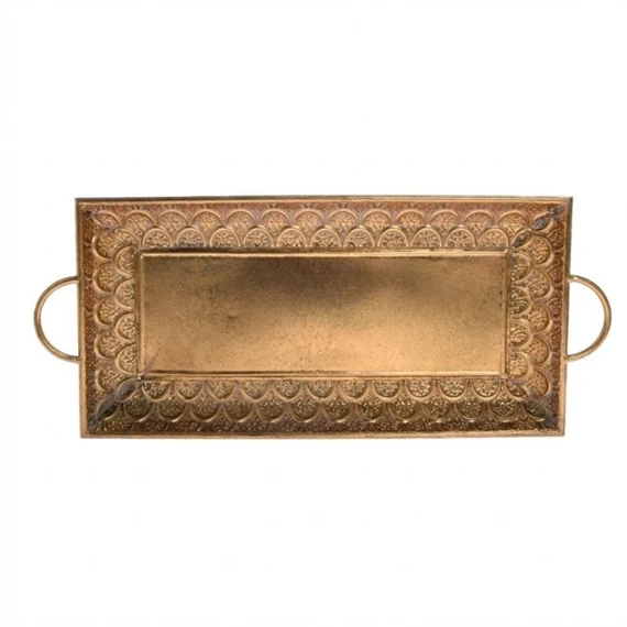 Tálca szögletes, füllel S 62x27x6 cm