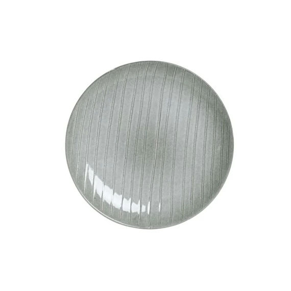 Tányér csíkos 20x20x2,5 cm