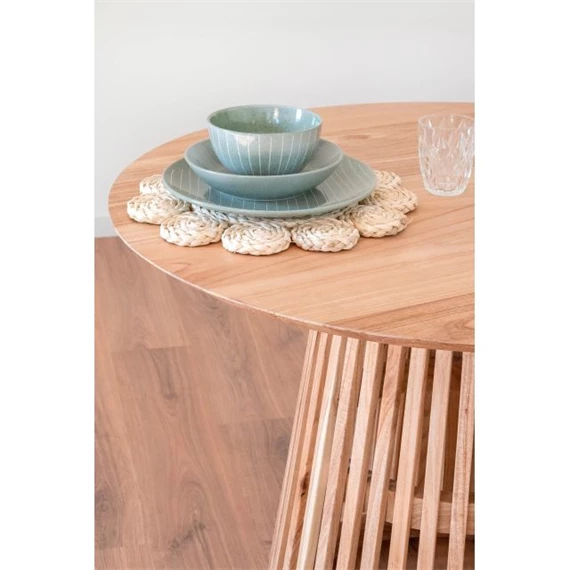 Tányér csíkos 20x20x2,5 cm