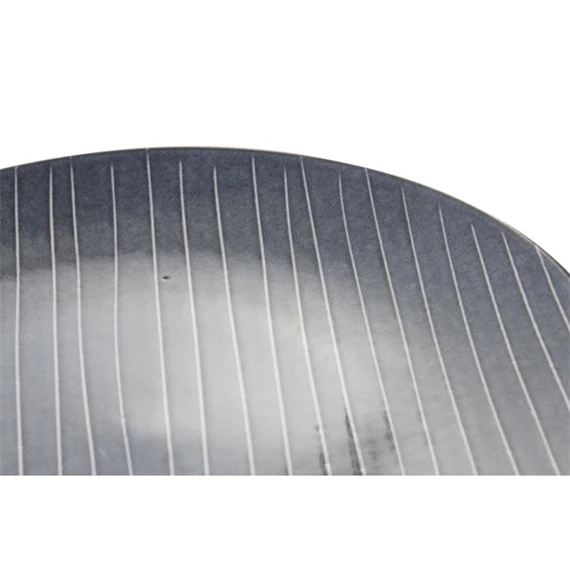 Tányér csíkos 27,3x27,3x3 cm