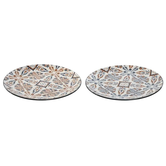 Tányér mintás 26,5x26,5x2 cm 2 féle