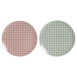 Tányér 20x20x1 cm 2 féle