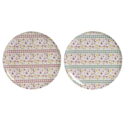 Tányér 28x28x1 cm 2 féle