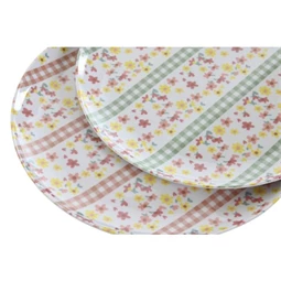 Tányér 28x28x1 cm 2 féle