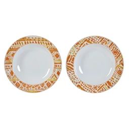 Tányér 21,5x3,5 cm 2 féle